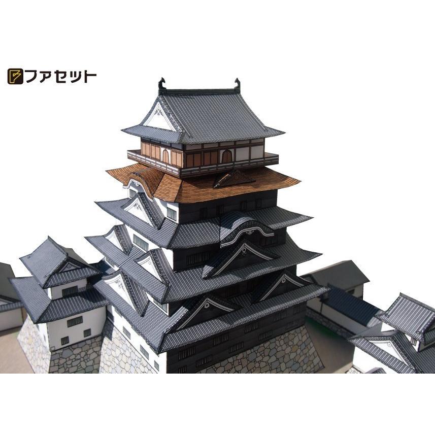 送料無料 ファセット ペーパークラフト 日本名城シリーズ1／300