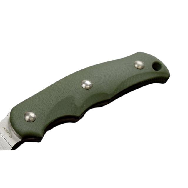 Gサカイ キャンパー炎 G-10 カスタム ダマスカス 3色 アウトドア