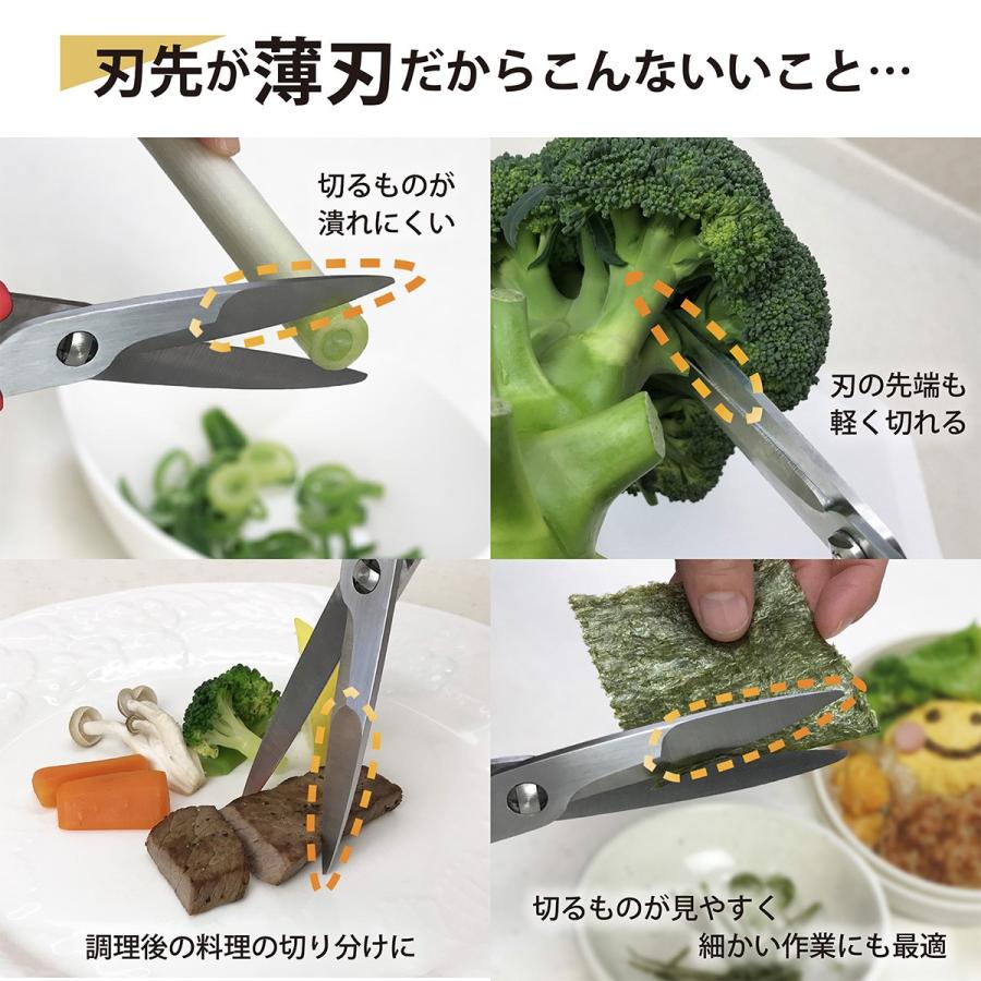 高品質な9点セット包丁とキッチンはさみつき 燕三] ステンレス包丁&キッチンハサミ3点セットA キッチン用品 燕三条