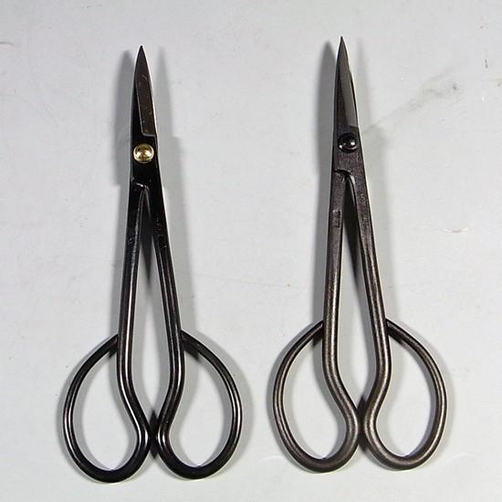 盆栽道具 さつき鋏 兼進作 大 全長180mm No.35A : 岐阜関刃物工房V