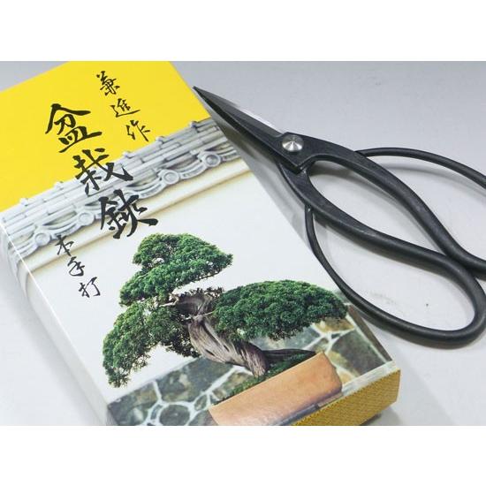 盆栽鋏 兼進作 かねしん 青紙 青鋼 全長180mm No.40F : 岐阜関刃物工房
