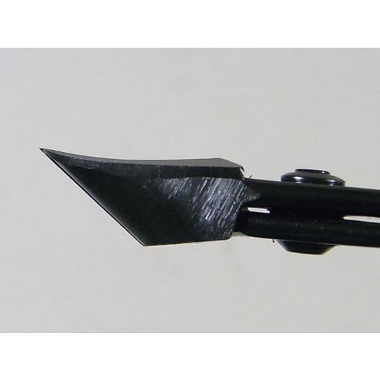 盆栽道具　先細又枝切　バネ付　兼進作　全長180mm　No.6C_2