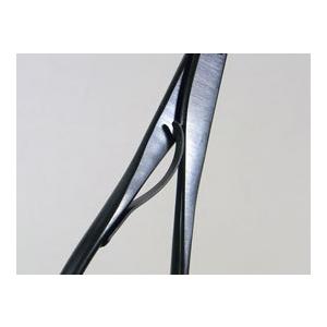 盆栽道具　先細又枝切　バネ付　兼進作　全長180mm　No.6C_4