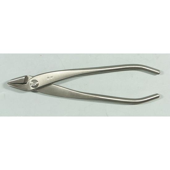 盆栽用 ステンレス 矢床 やっとこ 兼進 小 全長180mm NO.818 : 岐阜関