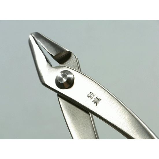 盆栽用 ステンレス 矢床 やっとこ 兼進 小 全長180mm NO.818 : 岐阜関