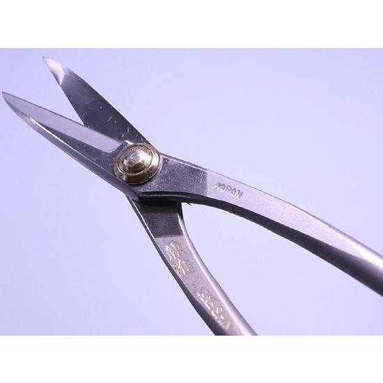 盆栽道具 ステンレスさつき鋏 兼進作 全長180mm No.827 : 岐阜関刃物