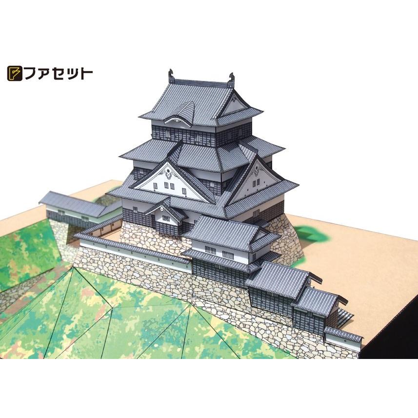 ペーパークラフト 日本名城シリーズ1/300 復元 岡崎城 M45 ペーパークラフト 日本名城シリーズ1/300 復元 岡崎城 M45
