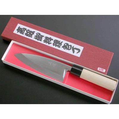 濃州正恒作 白紙 出刃包丁 150mm 左 MDL-150S 桜柄