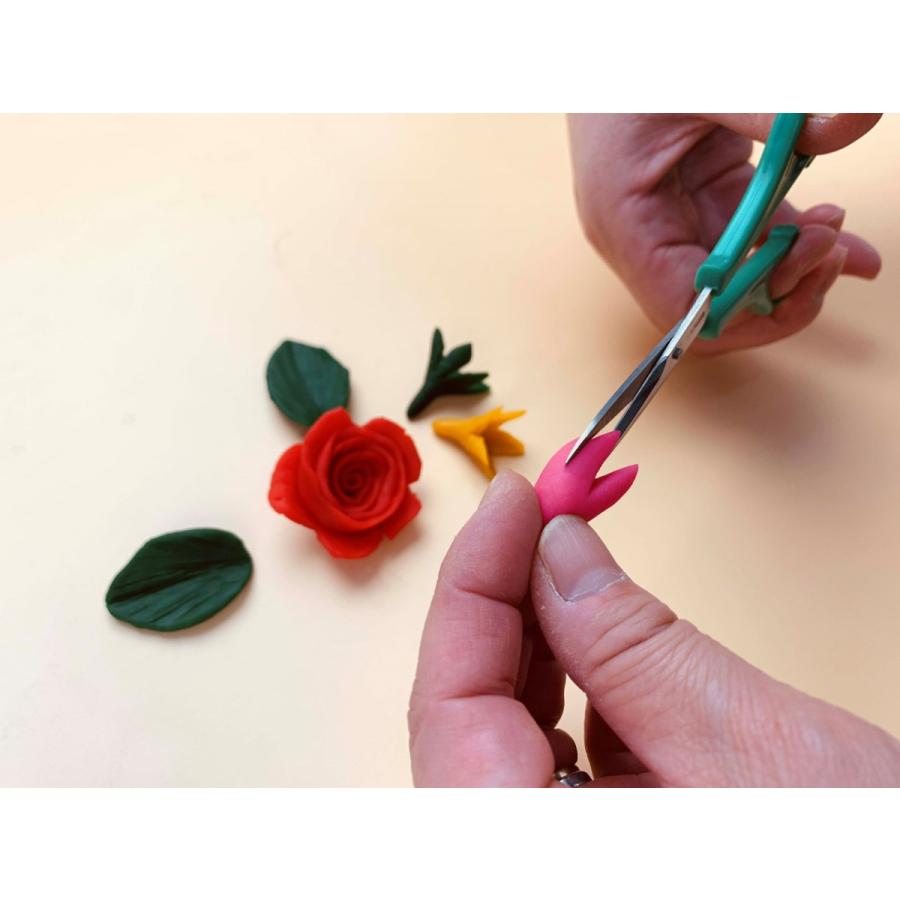 パンフラワー用ハサミ SE123 V.ROAD めざましテレビ はさみ やおき工業