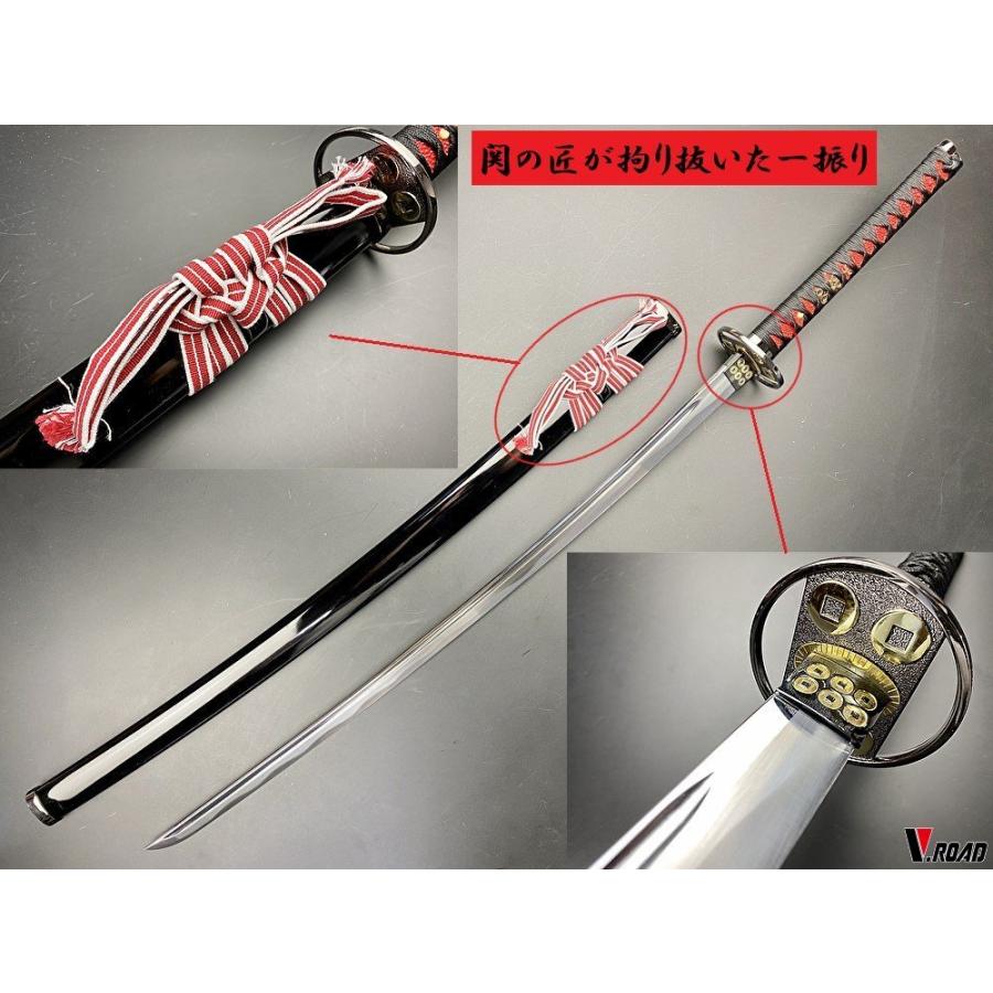 模造刀 真田家家宝 六文銭拵え大刀 朱呂or黒呂 : 岐阜関刃物工房V.ROAD