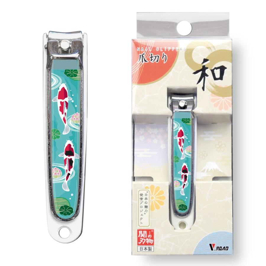 V.ROAD 和製爪切り Super V-CUT 民芸シリーズ 招き猫 だるま 錦鯉 舞妓