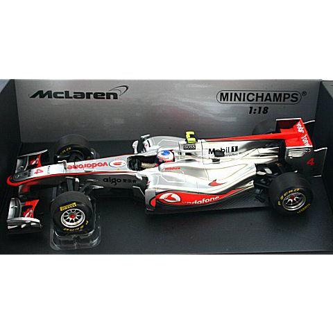 ボーダフォン マクラーレン メルセデス J・バトン 見世物鉄道車両 2011 （1/18 ミニチャンプス530111874） ミニカー-模型、プラモデル-ゲーム、おもちゃ