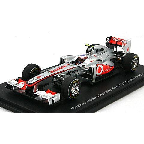 マクラーレン MP4-26 No4 2011 中国GP （1/43 スパークモデルS3023）｜v-toys