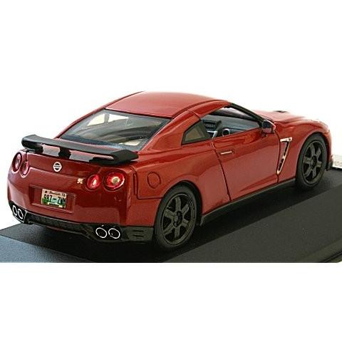 ニッサン GT-R ブラックエディション 2014 Mレッド （1/43 プレミアムX PRD517J）｜v-toys｜02