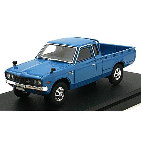 ニッサン ダットサン トラック カスタム DX・L 1979 ブルー （1/43 ハイストーリーHS166BL）｜v-toys
