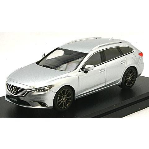 マツダ アテンザ ワゴン 2016 ソニックシルバーM （1/43 ハイストーリーHS138SL）