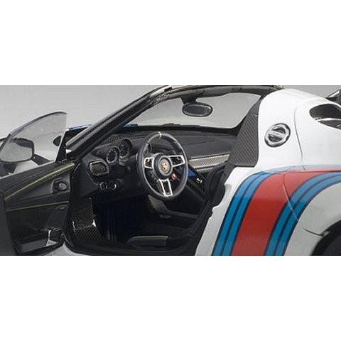 史上最も激安 ポルシェ 918 スパイダー バイザッハ パッケージ ホワイト マルティニストライプ 1 18 オートアート 人気ブランド Mobile Scotturb Com