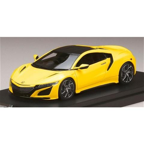 ホンダ - NSX (NC1) 2020 黄色パール （1/43 見澄ます43 PM43137Y） ゲーム、おもちゃ-模型、プラモデル-ミニカー