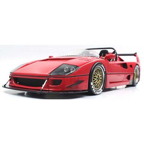 F40 LM Beurlys Barchetta レッド （1/43 トップマーケスTOP43010B）