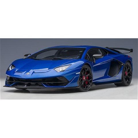ランボルギーニ アヴェンタドール SVJ Mブルー （1/18 オートアート79174）