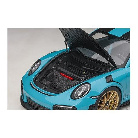 ポルシェ 911 (991.2) GT2 RS ヴァイザッハ・パッケージ ブルー/カーボンブラック （1/18 オートアート78175） GT2