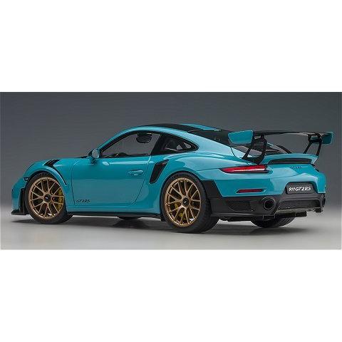 ポルシェ 911 (991.2) GT2 RS ヴァイザッハ・パッケージ ブルー/カーボンブラック （1/18 オートアート78175） GT2