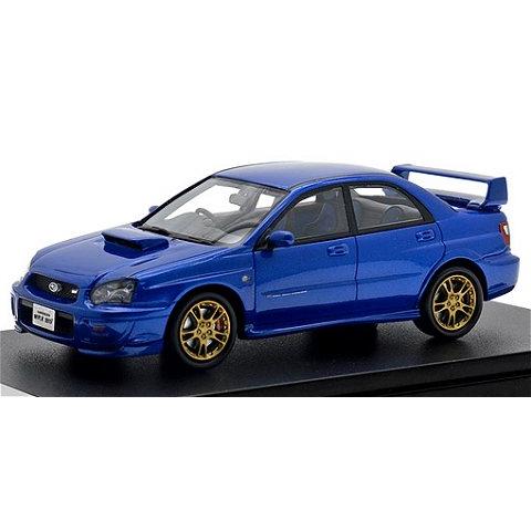 SUBARU（スバル） インプレッサ WRX STi 2002 WRブルーマイカ （1/43