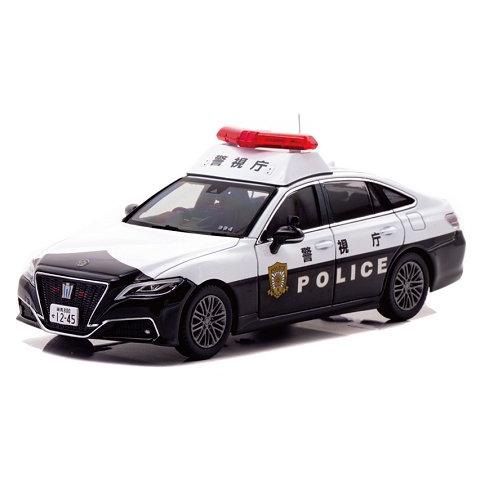 トヨタクラウンハイブリッド(AZSH21)2023警視庁所轄署地域警ら車両赤3 トヨタ（TOYOTA） クラウン ハイブリッド(AZSH21) 2023 警視庁所轄署
