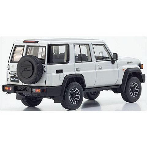 トヨタ（TOYOTA） ランドクルーザー 70 スーパーホワイトII （1/43 京