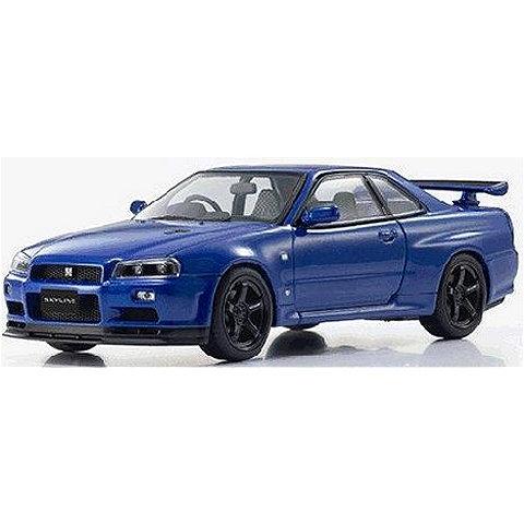 京商1/43 日産スカイライン25GTターボ(ER34)ベイサイトブルー 日産（NISSAN） ニッサン スカイライン R34 GT-R VスペックII
