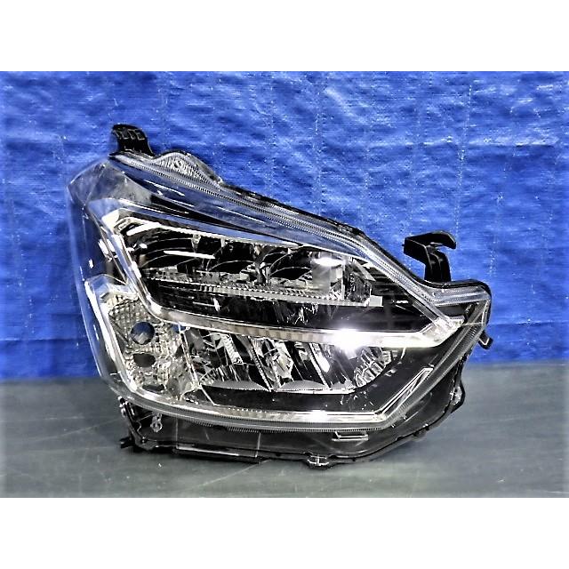 ミライース　LA350S　LA360S　右ヘッドライト　LED100-69042 1951 ミライース LA350S LA360S 右ライト LED 100-69042 美品 : V