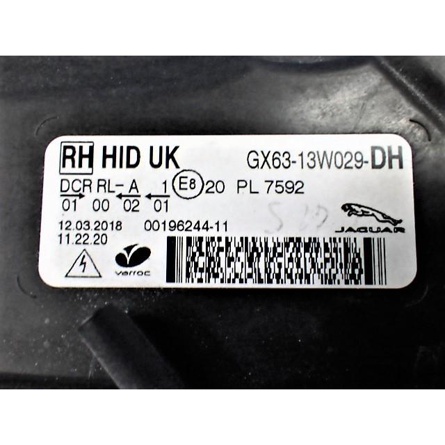 1134　ジャガー　XF　右ライト　HID　バラスト付　GX63-13W029-DH　美品_5