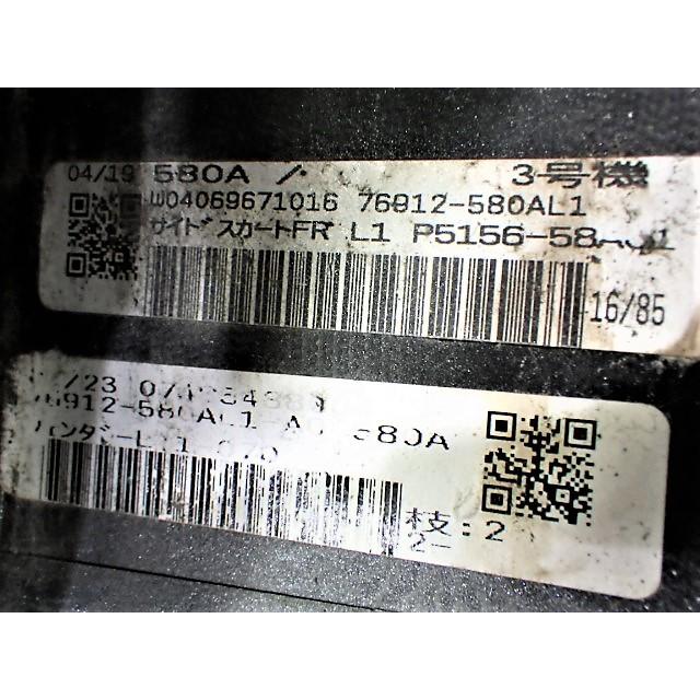 A059 アルファード ヴェルファイア 30 モデリスタ 左 サイドスカート 