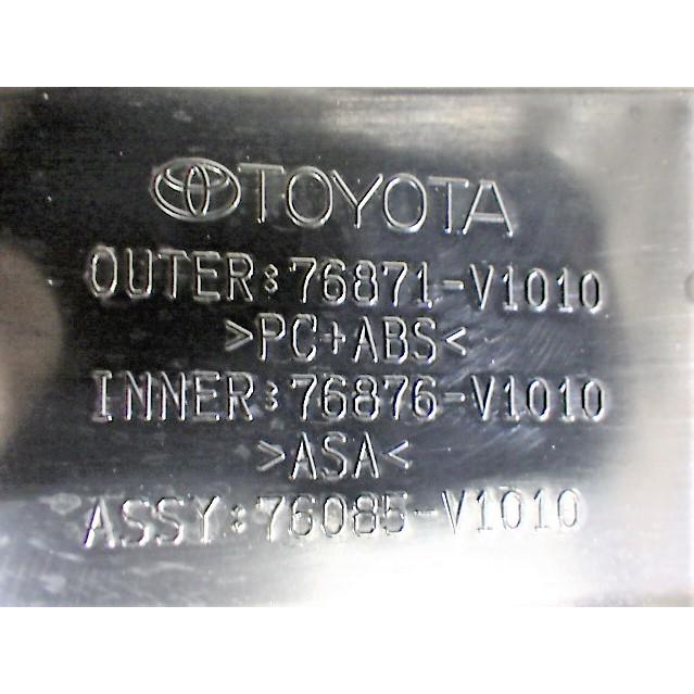 G219 ノア ヴォクシー 90 リアスポイラー ルーフスポイラー リアウイング ストップランプ付 76871-V1010 76876 ...