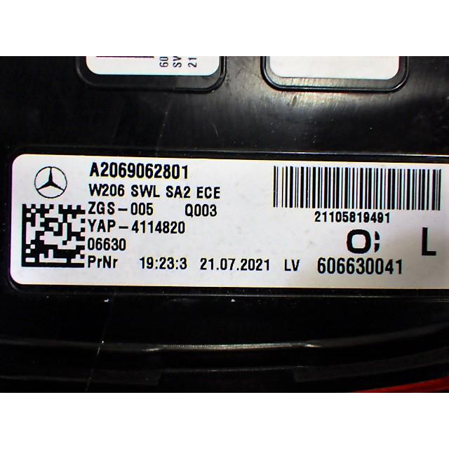S1366 Cクラス W206 左テール LED A2069062801 メルセデスベンツ 美品