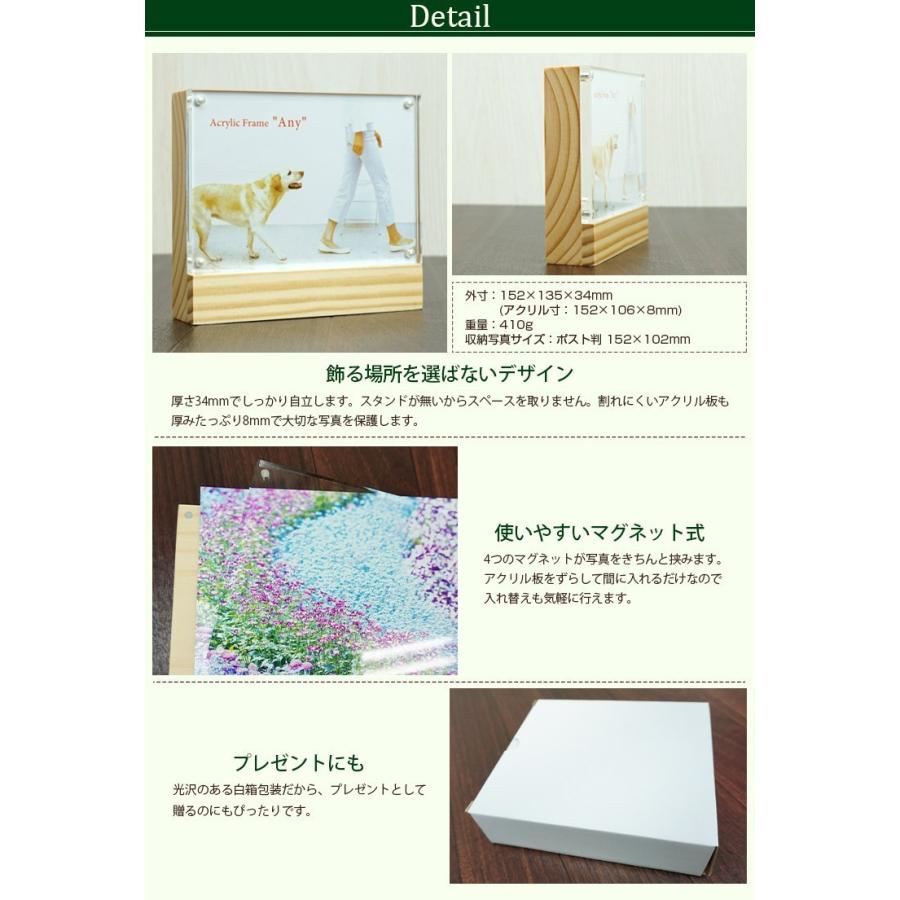 万丈（VANJOH） フォトフレーム オリジナル名入れプレート付き