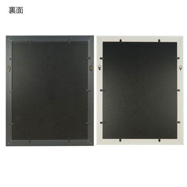 万丈（VANJOH） 割れない 無反射 V入山肖像額 八〇 金線入り 黒/白