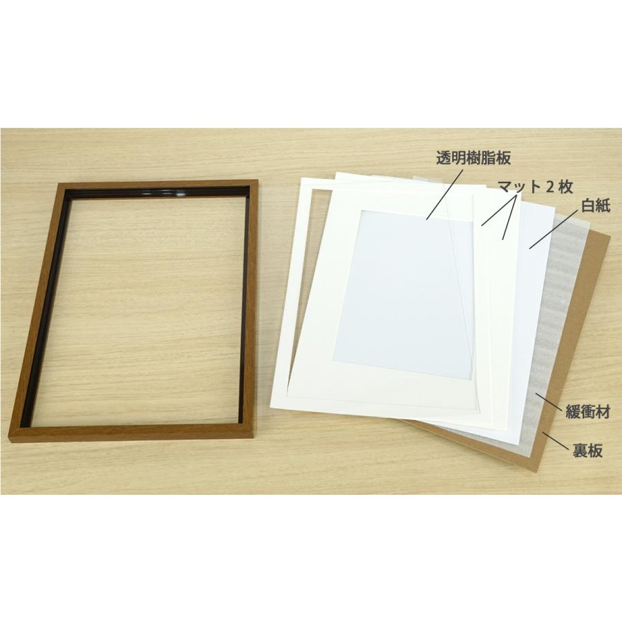 万丈（VANJOH） クリアファイル用 額縁 全4色 A4/A5ファイル額 4サイズ