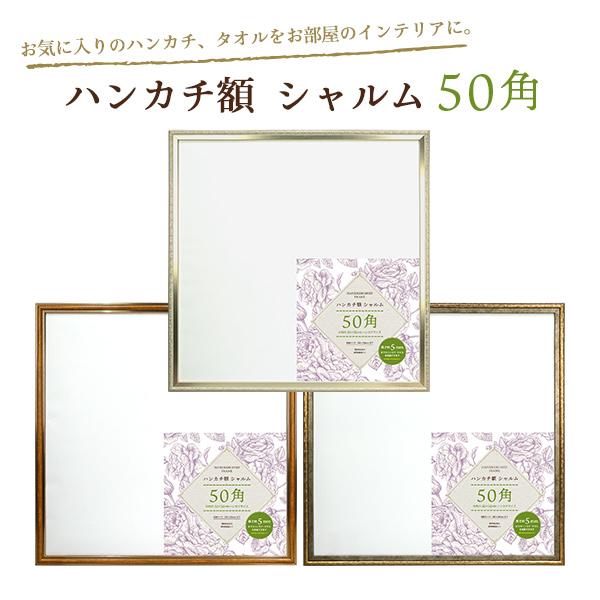 万丈（VANJOH） ハンカチ額 シャルム 50角 500x500mm 全3色 HANSHF-50
