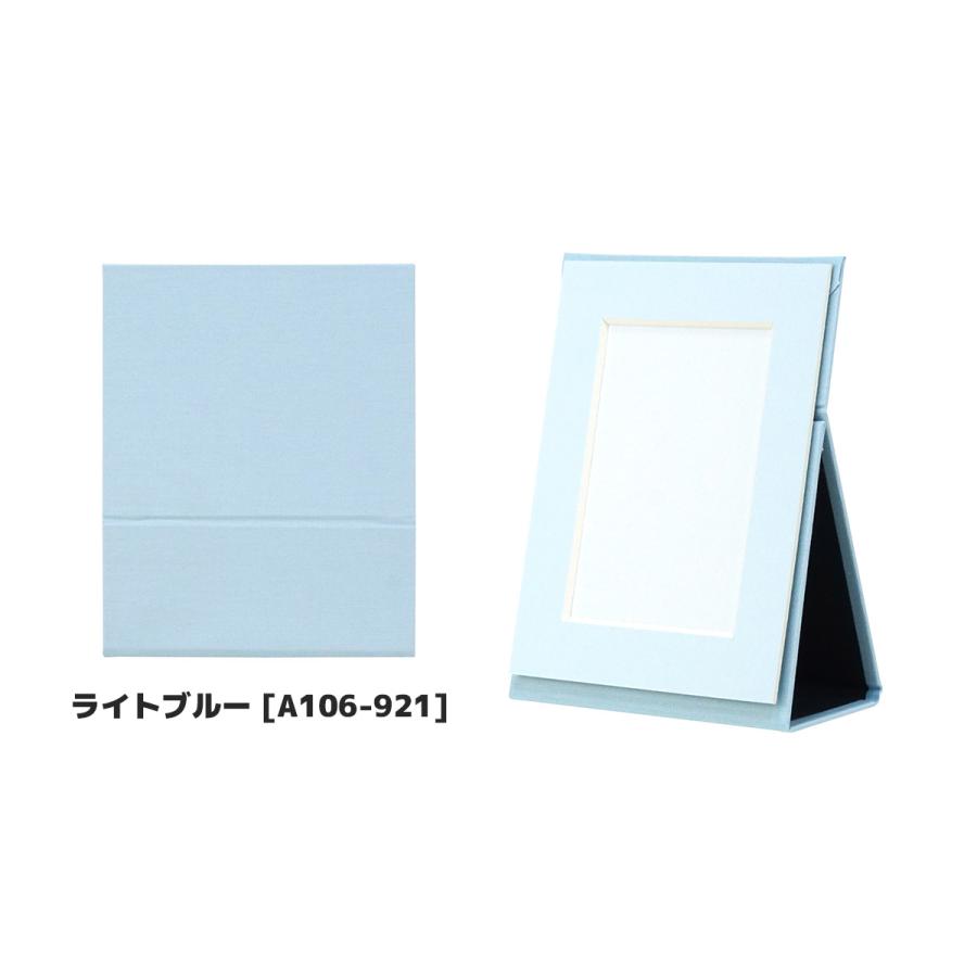 万丈（VANJOH） ポータブルフォトフレーム L判 縦 全9色 写真 カラフル