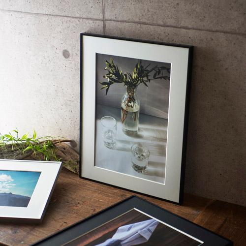 HAKUBA（ハクバ） アルミ額縁 HFA-03 ワイド4切サイズ 全3色 面材