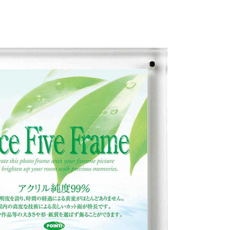受発注商品 APJ アクリルフレーム フェイスファイブフレーム B4