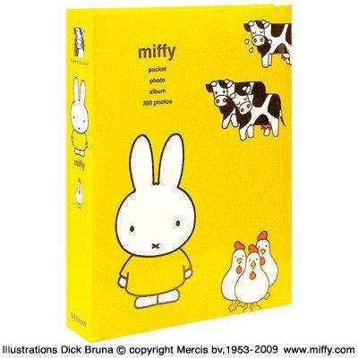 Miffy（ミッフィー） 受発注品 フォトアルバム ナカバヤシ ポケット