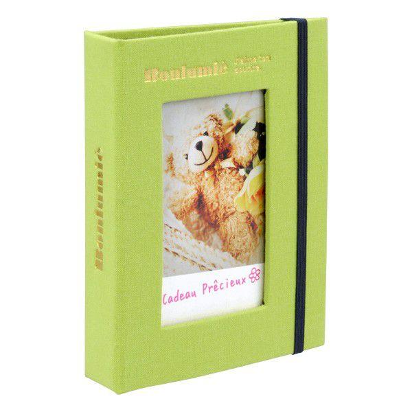 フォトアルバム ナカバヤシ チェキポケットアルバム 黒台紙/20枚 TOSY