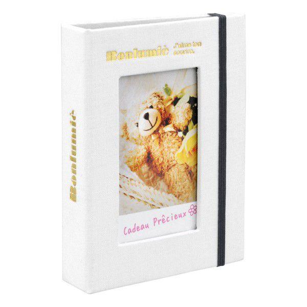 フォトアルバム ナカバヤシ チェキポケットアルバム 黒台紙/20枚 TOSY