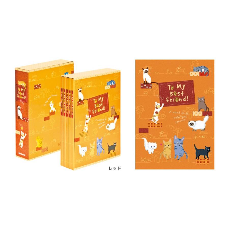 L判 ポケットアルバム ナカバヤシ 5冊ソフトボックスアルバム イラスト