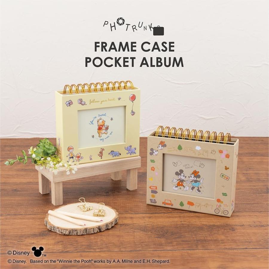 ナカバヤシ L判60枚収納 フォトランク フレームケース アルバム