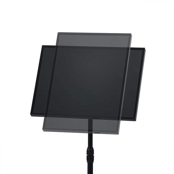 案内板 A4サイズ アクリルカバータイプ ブラック MSD-ACA4-BK ナカバヤシ 受発注商品の画像