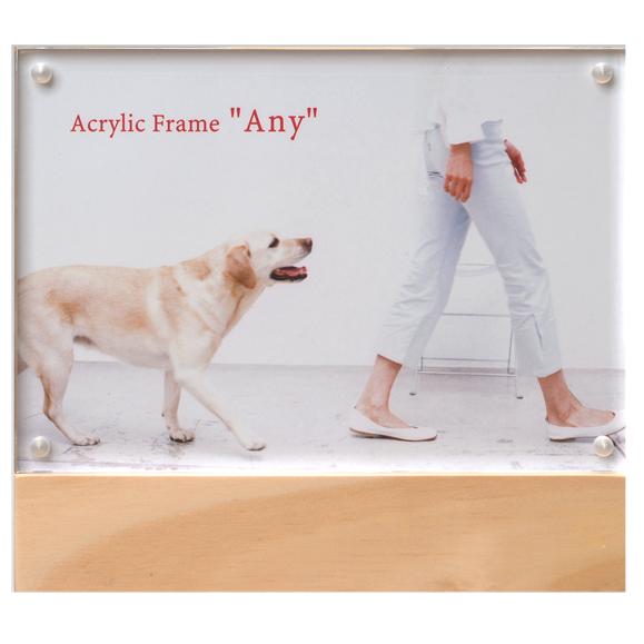 万丈（VANJOH） アクリル フォトフレーム エニー any ポスト判 KG