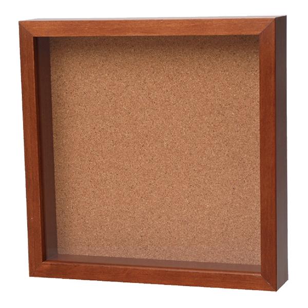 万丈 立体額 木製 CUBEフレーム2222 壁掛け／置き兼用 額縁